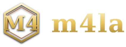 m4la โลโก้